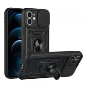 Husa pentru Apple iPhone 11, Techsuit, CamShield, Neagra