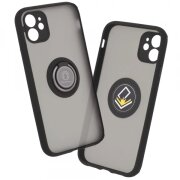 Husa pentru Apple iPhone 11, Techsuit, Glinth, Neagra