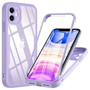 Husa pentru Apple iPhone 12, Techsuit, ColorVerse 360, Mov