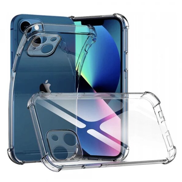 Husa pentru Apple iPhone 13 mini, Techsuit, Shockproof Clear, Transparenta