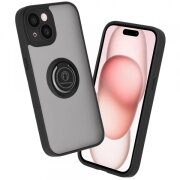 Husa pentru Apple iPhone 15, Techsuit, Glinth, Neagra