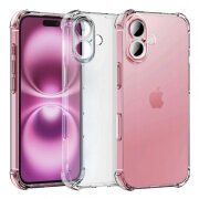 Husa pentru Apple iPhone 16 Plus, Techsuit, Shockproof Clear, Transparenta