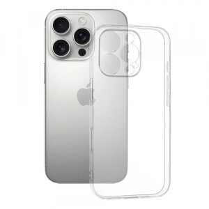 Husa pentru Apple iPhone 16 Pro, Techsuit, Clear, Transparenta
