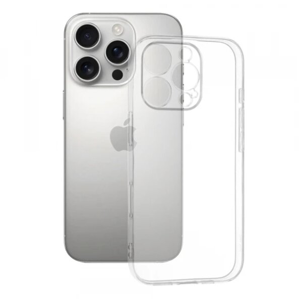 Husa pentru Apple iPhone 16 Pro, Techsuit, Clear, Transparenta