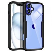 Husa pentru Apple iPhone 16, Techsuit, ColorVerse 360, Neagra