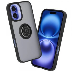 Husa pentru Apple iPhone 16, Techsuit, Glinth, Neagra