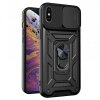 Husa pentru Apple iPhone XS Max, Techsuit, CamShield, Neagra