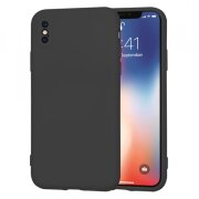 Husa pentru Apple iPhone XS / X, Techsuit, SoftFlex, Neagra