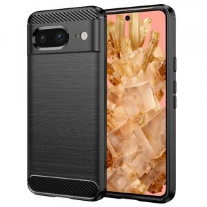 Husa pentru Google Pixel 8, Techsuit, Carbon, Neagra