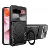 Husa pentru Google Pixel 9 / 9 Pro, Techsuit, CamGuard Pro, Neagra