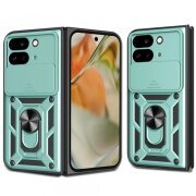 Husa pentru Google Pixel 9 Pro Fold, Techsuit, CamShield, Verde
