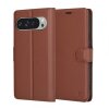 Husa pentru Google Pixel 9 Pro XL, Techsuit, Leather Folio, Maro