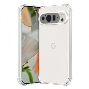 Husa pentru Google Pixel 9 Pro XL, Techsuit, Shockproof Clear, Transparenta