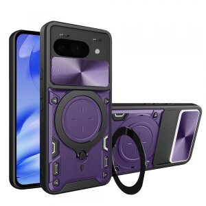 Husa pentru Google Pixel 9a, Techsuit, CamGuard Pro, Mov