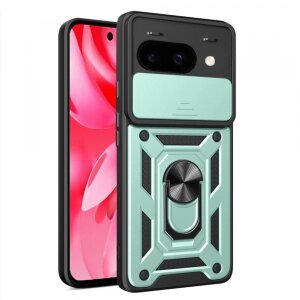 Husa pentru Google Pixel 9a, Techsuit, CamShield, Verde