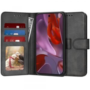 Husa pentru Google Pixel 9a, Techsuit, Diary Book, Neagra