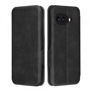 Husa pentru Google Pixel 9a, Techsuit, Safe Wallet Plus, Neagra