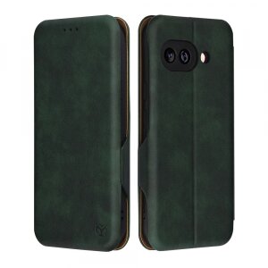 Husa pentru Google Pixel 9a, Techsuit, Safe Wallet Plus, Verde