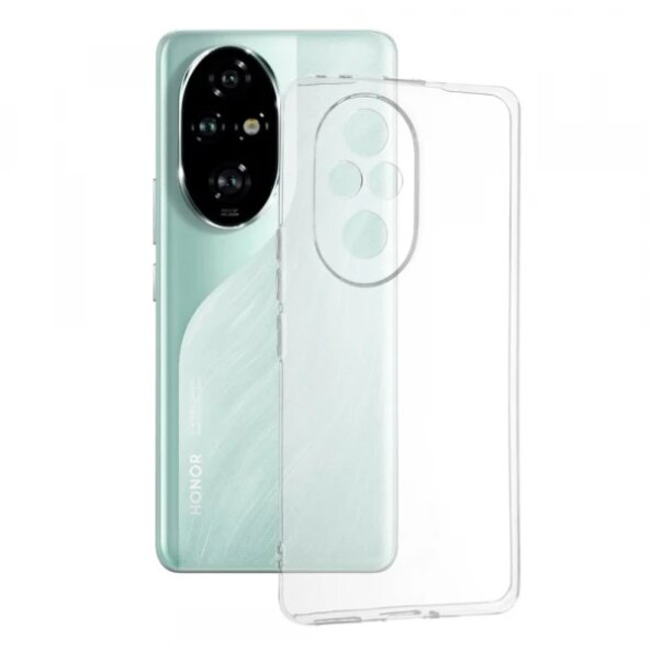 Husa pentru Honor 200 Pro, Techsuit, Clear, Transparenta