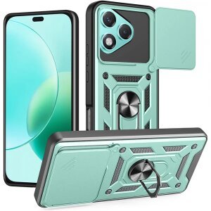 Husa pentru Honor 400 Lite, Techsuit, CamShield, Verde