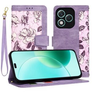 Husa pentru Honor 400 Lite, Techsuit, FlipCraft, Mov