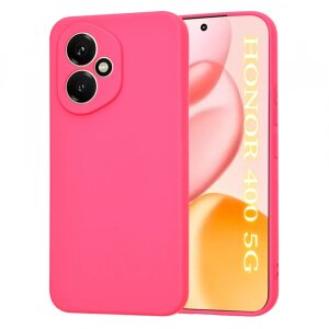 Husa pentru Honor 400, Techsuit, SoftFlex, Roz Inchis