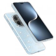 Husa pentru Honor Magic7 Pro, Techsuit, SparkleSkin, Transparenta