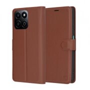 Husa pentru Honor X7c / 200 Smart, Techsuit, Leather Folio, Maro