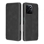 Husa pentru Honor X7c / 200 Smart, Techsuit, Safe Wallet Plus, Neagra