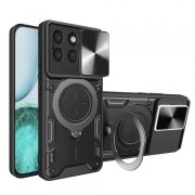 Husa pentru Honor X8c, Techsuit, CamGuard Pro, Neagra