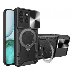 Husa pentru Honor X8c, Techsuit, CamGuard Pro, Neagra