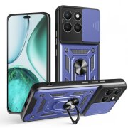 Husa pentru Honor X8c, Techsuit, CamShield, Albastra