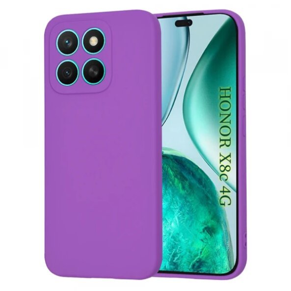 Husa pentru Honor X8c, Techsuit, SoftFlex, Mov