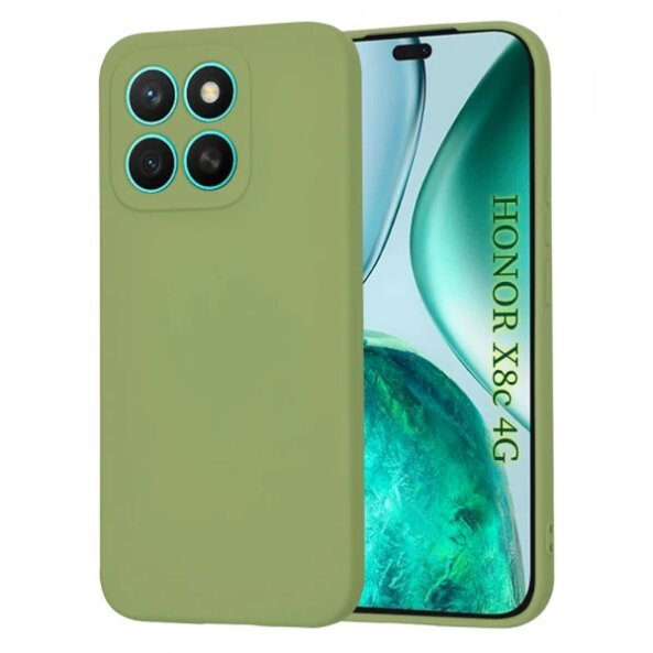 Husa pentru Honor X8c, Techsuit, SoftFlex, Verde Deschis