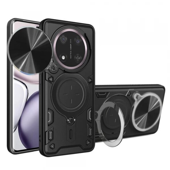 Husa pentru Honor X9c / Magic7 Lite, Techsuit, CamGuard Pro, Neagra