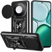 Husa pentru Honor X9c Smart, Techsuit, CamShield, Neagra