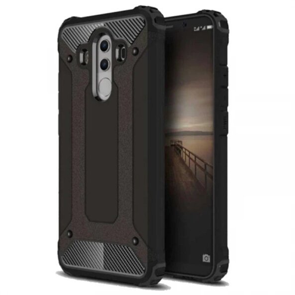 Husa pentru Huawei Mate 10 Pro, Techsuit, Hybrid Armor, Neagra