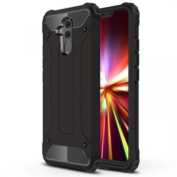 Husa pentru Huawei Mate 20 Lite, Techsuit, Hybrid Armor, Neagra