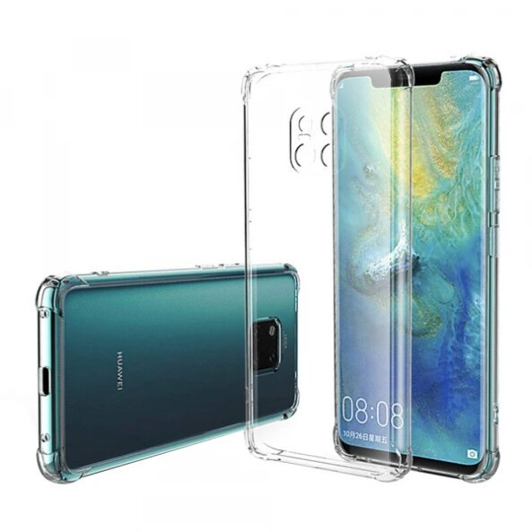 Husa pentru Huawei Mate 20 Pro, Techsuit, Shockproof Clear, Transparenta