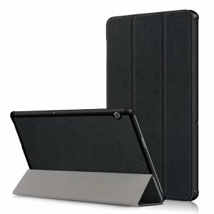 Husa pentru Huawei MediaPad T5, Techsuit, FoldPro, Neagra
