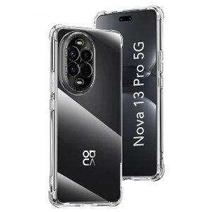 Husa pentru Huawei nova 13 Pro, Techsuit, Shockproof Clear, Transparenta