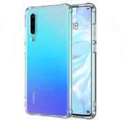 Husa pentru Huawei P30, Techsuit, Shockproof Clear, Transparenta