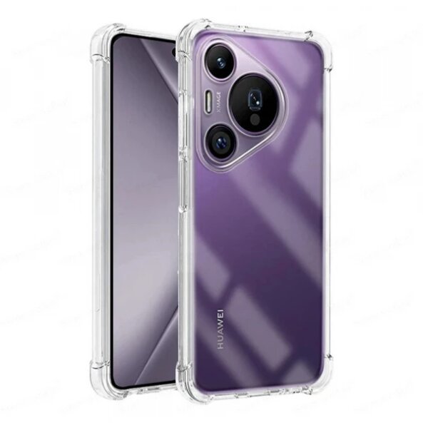 Husa pentru Huawei Pura 70, Techsuit, Shockproof Clear, Transparenta