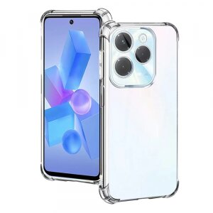 Husa pentru Infinix Hot 40 / Hot 40 Pro, Techsuit, Shockproof Clear, Transparenta