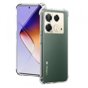 Husa pentru Infinix Note 40 4G, Techsuit, Shockproof Clear, Transparenta