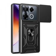 Husa pentru Infinix Note 40 Pro+, Techsuit, CamShield, Neagra