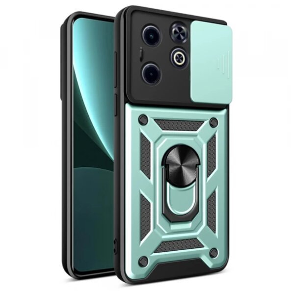 Husa pentru Infinix Smart 8 / Hot 40i, Techsuit, CamShield, Verde