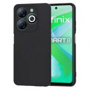 Husa pentru Infinix Smart 8, Techsuit, SoftFlex, Neagra