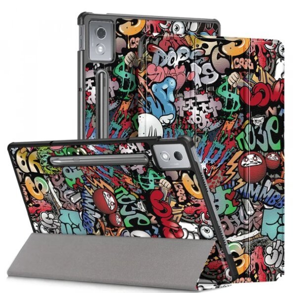 Husa pentru Lenovo Idea Tab Pro, Techsuit, FoldPro Urban Vibe, Multicolor