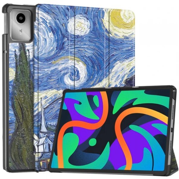 Husa pentru Lenovo Tab M11, Techsuit, FoldPro Starry Night, Multicolor